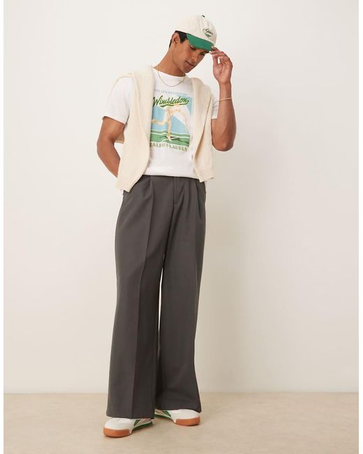 Polo Ralph Lauren Wimbledon Capsule in het Natural voor heren