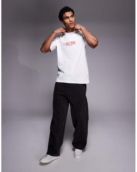Aape By A Bathing Ape Gray Aape By A Bathing Ape Aaper T-shirt for men