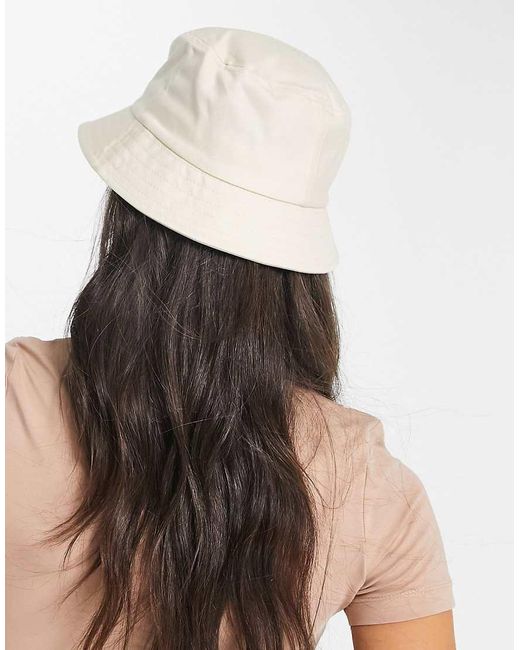 ASOS Natural Canvas Bucket Hat