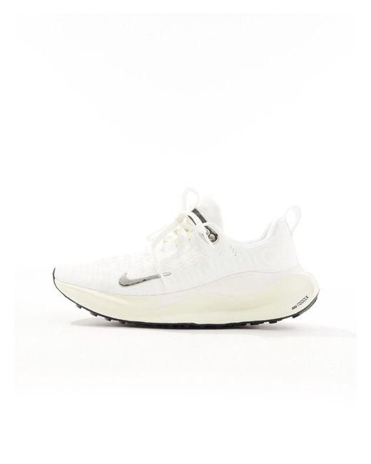 Nike White – react infinity run 4 – sneaker