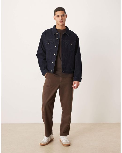 ASOS Blue Trucker Jacket for men