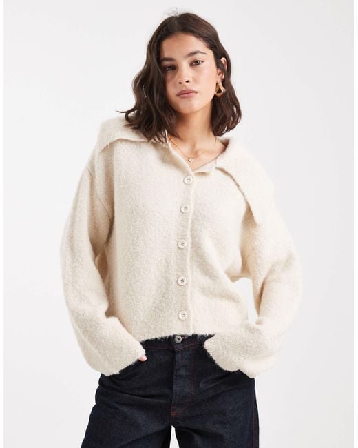 ASOS White – strickjacke