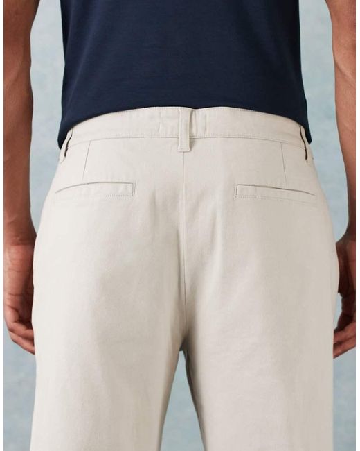 ASOS Natural Straight Chinos for men