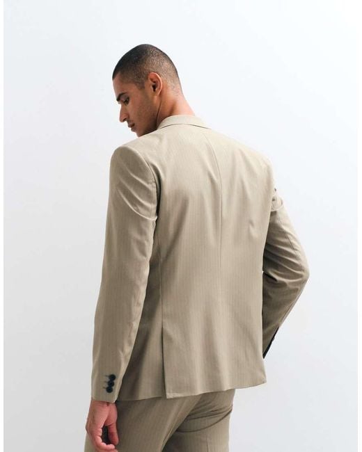 ASOS Green Slim Suit Jacket for men