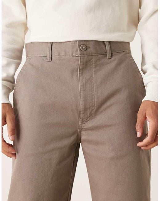 Calvin Klein Natural 90S Baggy Chino Trousers for men