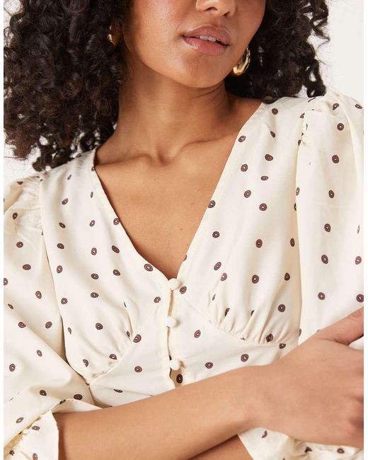 Glamorous White Button Up Blouse