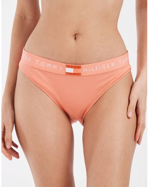 Tommy Hilfiger Orange Heritage Cotton Bikini Briefs
