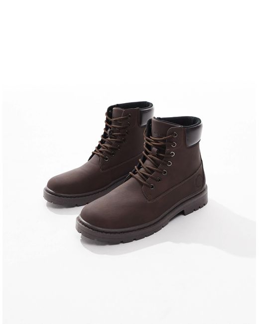 Jack & Jones Blue Worker Boot for men