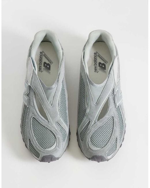 New Balance Gray 204v Mary Jane Trainers