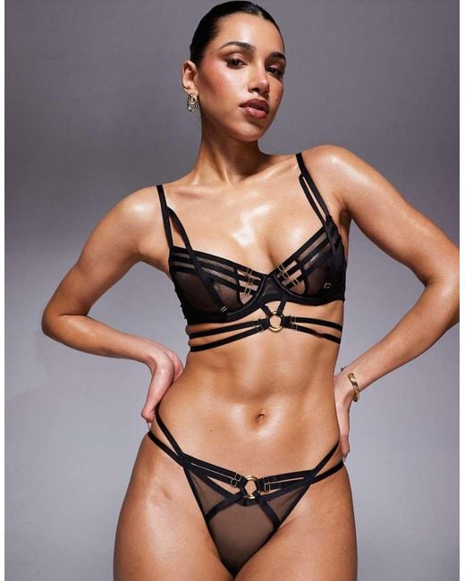 Ann Summers Brown Capturing Non Padded Balcony Bra