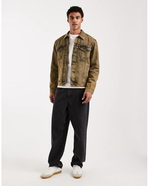 Levi's Green The Denim Trucker Jacket for men