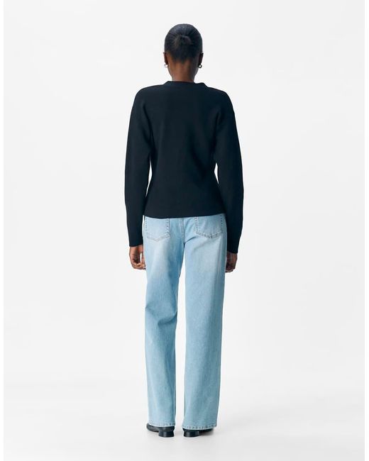 Object Gebreid Vest in het Blue