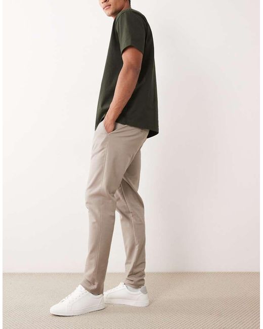 River Island Natural Core Slim Chinos for men