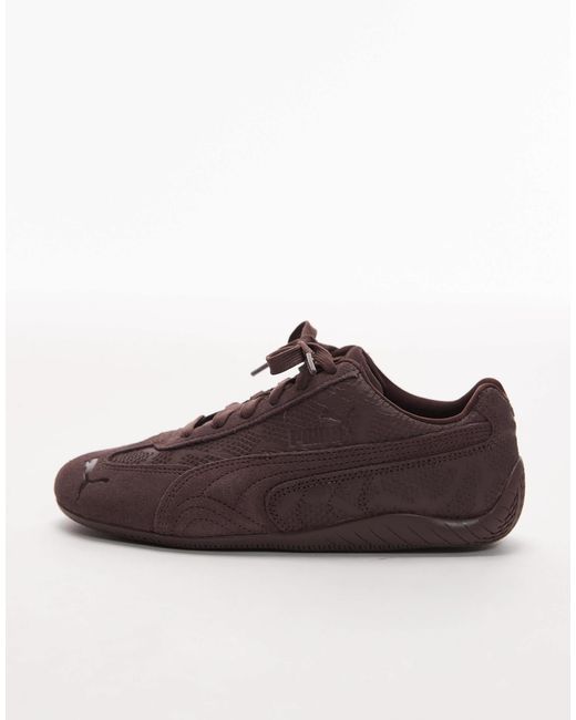 PUMA Black Speedcat Python Trainers