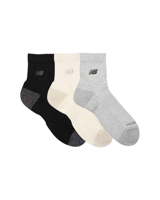 New Balance Multicolor Active Premium Qtr 3 Pack