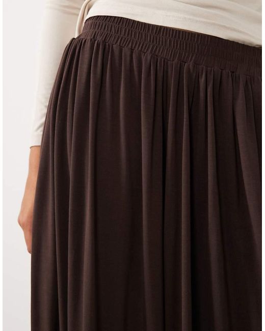 Iyal Black Jersey Cuffed Balloon Leg Trousers