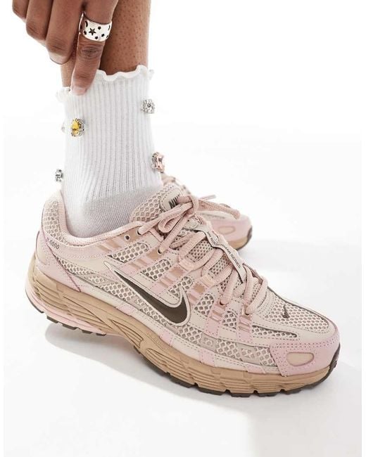 Nike Pink P-6000 Trainers