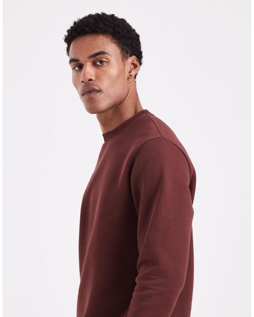 ASOS Red Essentials Sweatshirt for men