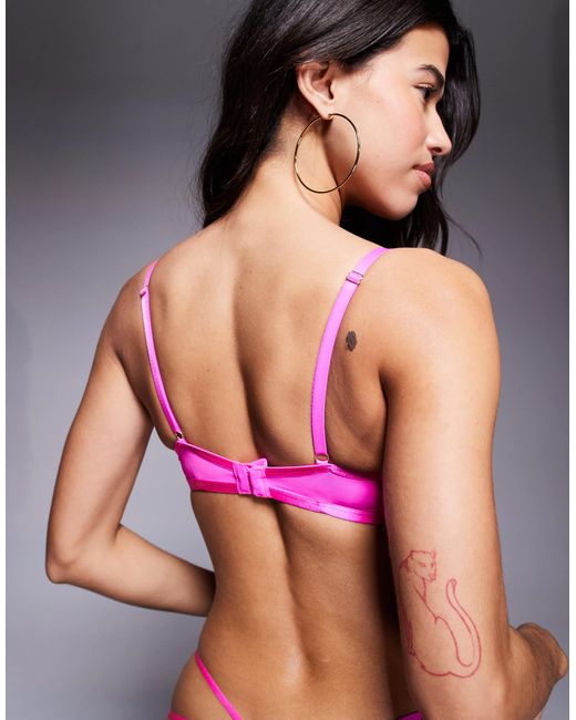Ann Summers Pink – desiring decadence – wattierter bh