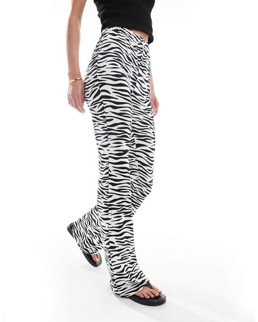 Noisy May Black Flare Trousers