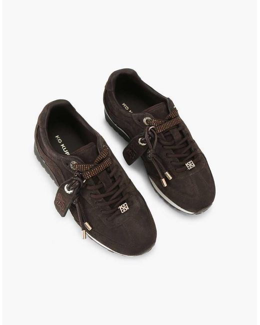 KG by Kurt Geiger Black Lorelei Trainers