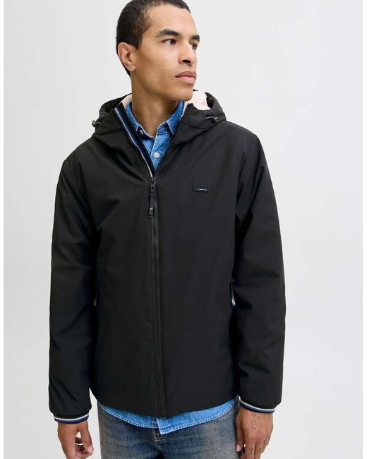 Jack & Jones Black Jacket for men
