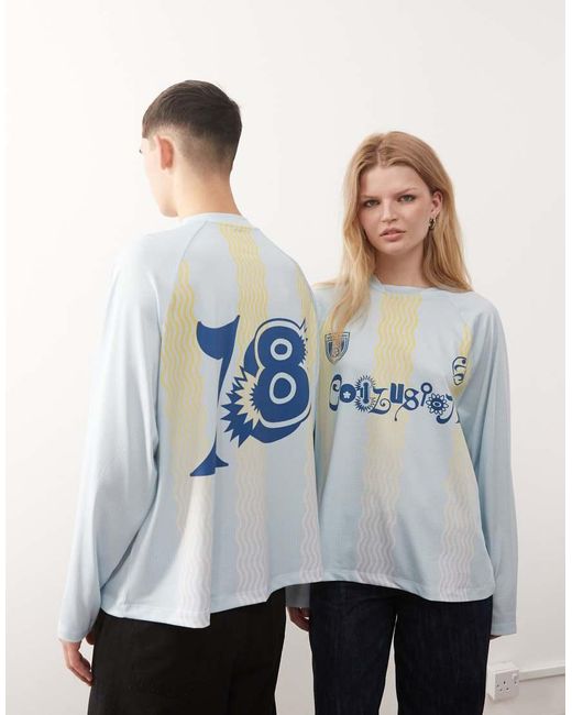Collusion White Unisex Football Sports Graphic T-shirt