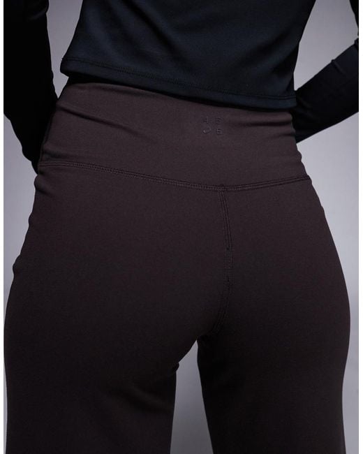 4505 Black Petite Icon High Waist Wide Leg Dance Pant