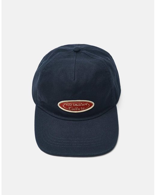 Pull&Bear Stwd cap in Blue für Herren