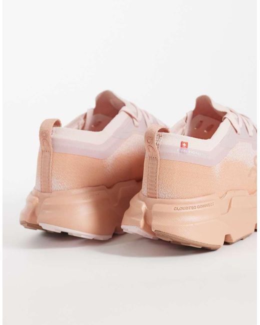 On Shoes Pink Cloudsoma Outdoor Trainers