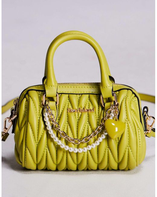 River Island Gray – geraffte mini-tasche