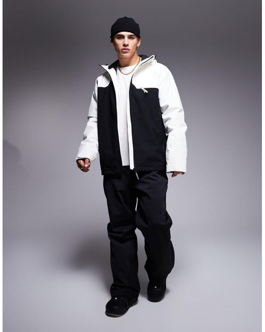 South Beach Gray Ski Mountain Jacket for men