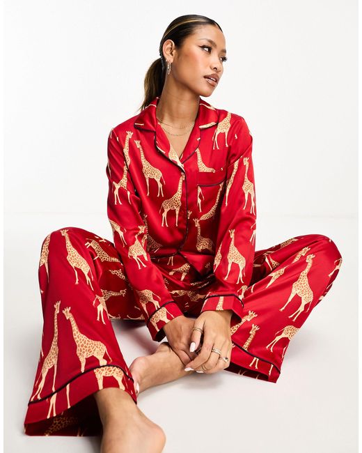 Pijama Chelsea Peers de color Red