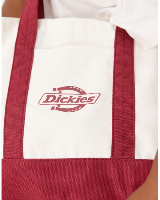 Dickies Red – tragetasche aus canvas
