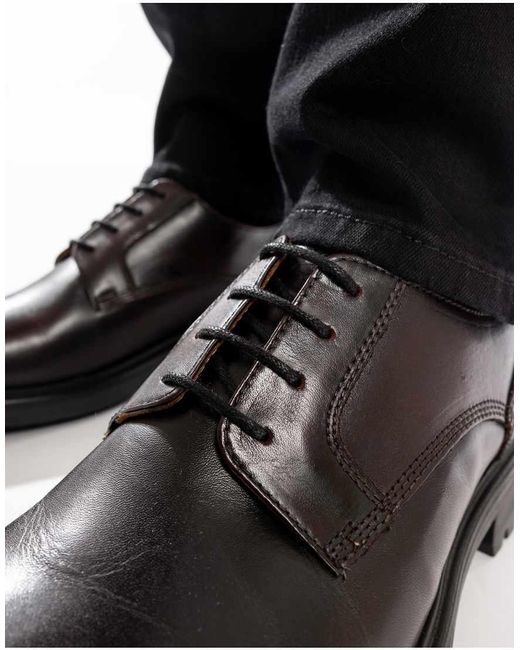 Base London Gray Locke Lace Up Shoe for men