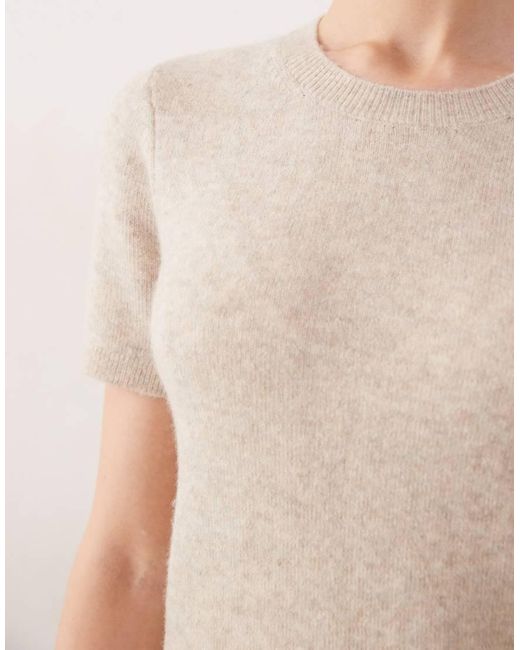 Abercrombie & Fitch Blue Knitted Skimming T-shirt
