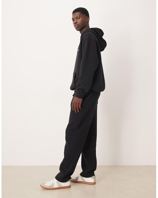 ASOS Black Co-ord Oversized jogger With Print for men