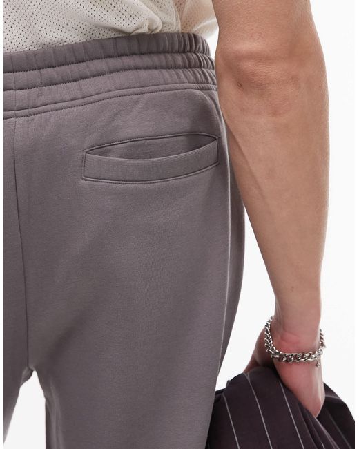 Topman – weite jogginghose in Gray für Herren