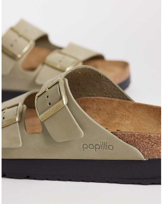 Birkenstock Natural Arizona Flex Platform