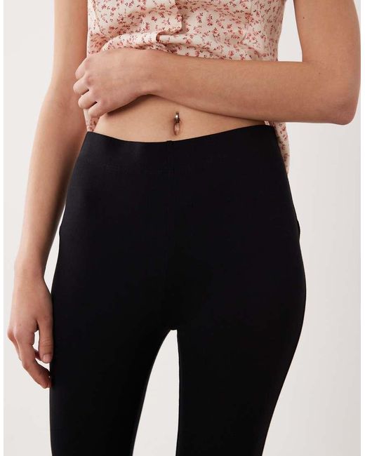 ASOS White Jersey Capri legging