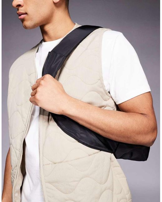 Zaino A Tracolla di ASOS in Blue da Uomo