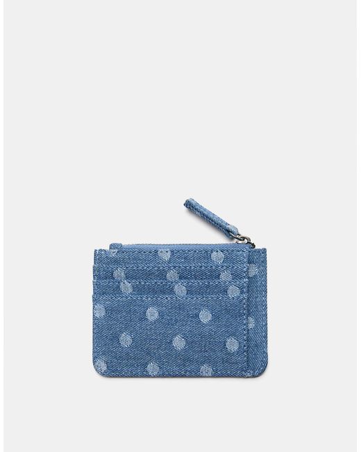 Pull&Bear Blue – denim-kartenetui