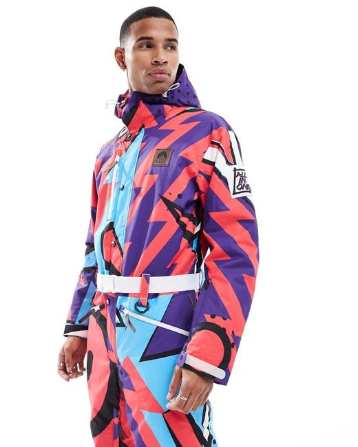 OOSC Red Fresh Prince Ski Suit for men