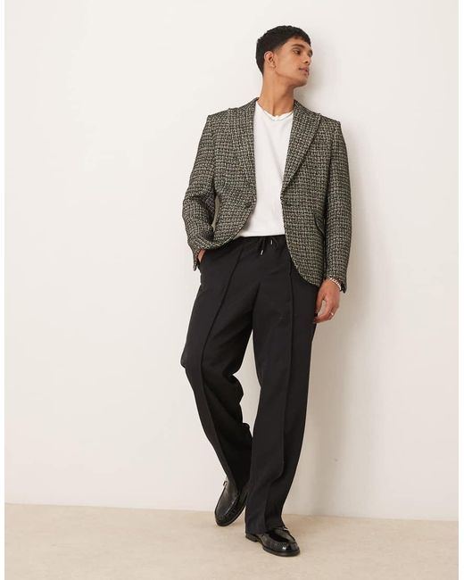 ASOS Natural Regular Blazer for men