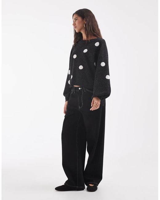 ONLY Black Knitted Jumper