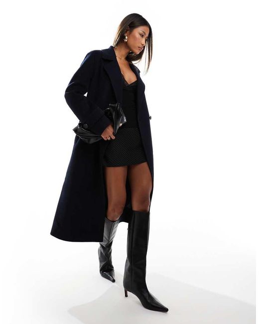 Forever New Oversized Nette Jas in het Black