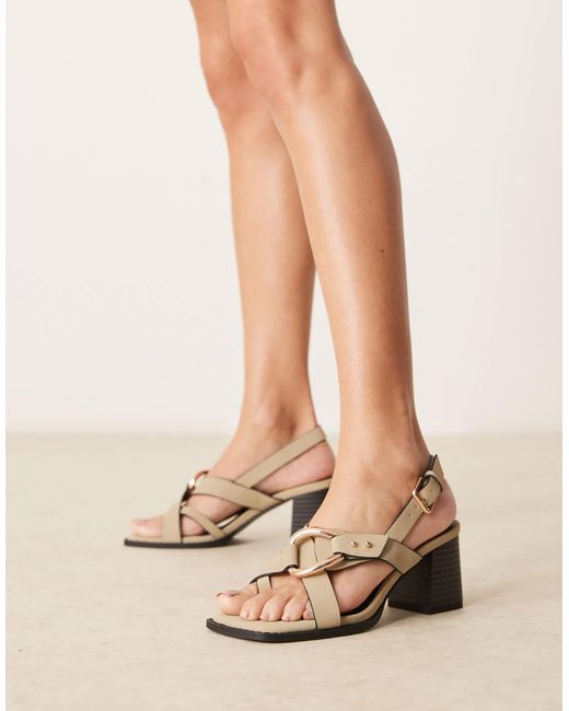 ASOS Natural – highgate – sandaletten