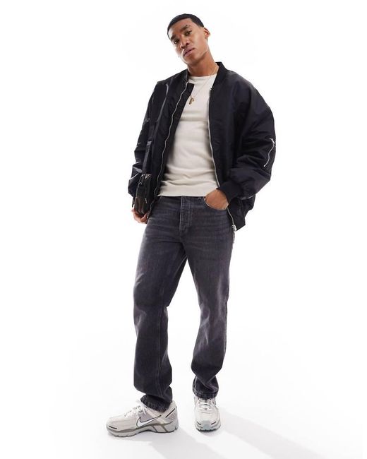 Only & Sons White Crew Neck Jumper for men