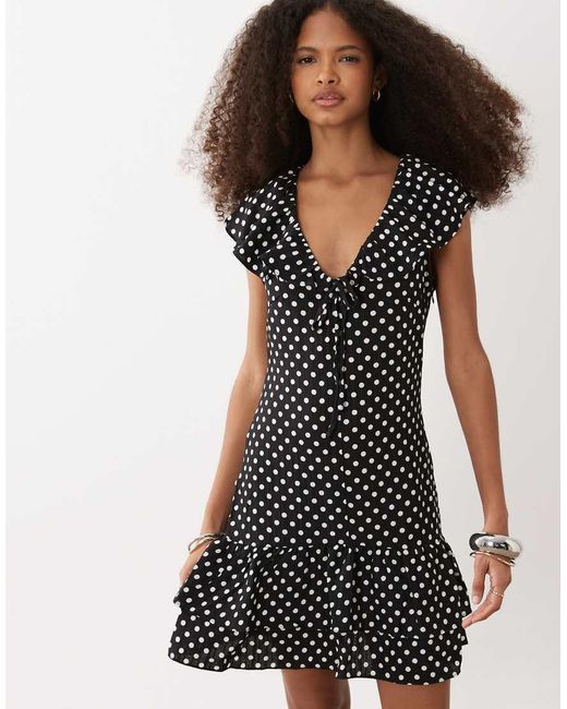 Brave Soul Black Tea Dress