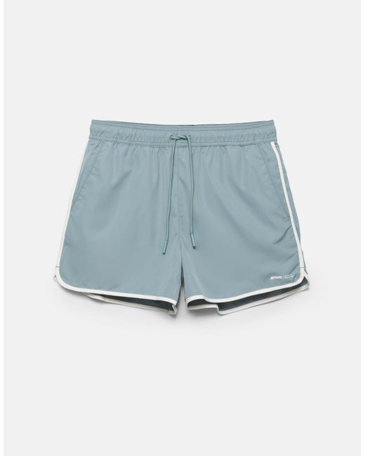 Pull&Bear – badeshorts in Blue für Herren